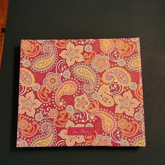 Vera Bradley Duly Noted Desk Set - Raspberry Fizz - Picture 6 of 7